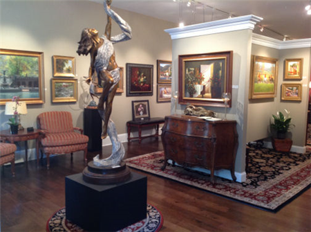 Highlands Art Gallery logo - Daniel Gerhartz specialist dealer in 41 & 36 N. Union St., Lambertville, NJ 08530