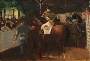 Leaving the Paddock - Image 1 of 2