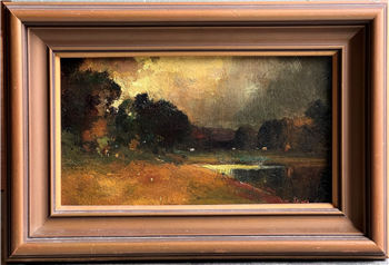 "Moonlit Landscape" - Monterey - Image 1 of 2