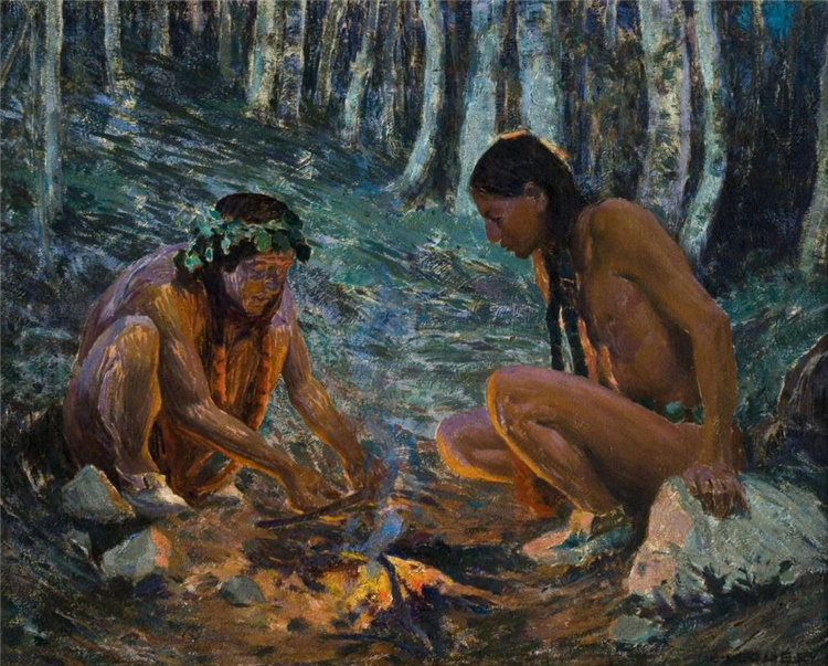 Moonlight Campfire
