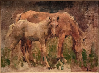 Palomino and Colt - Image 1 of 2