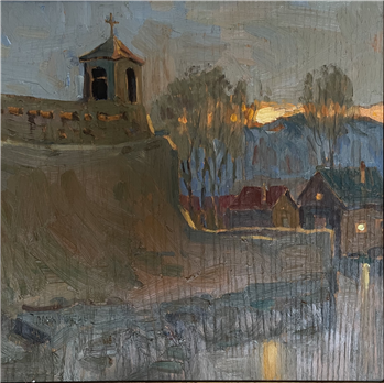 Sunrise at Ranchos de Taos