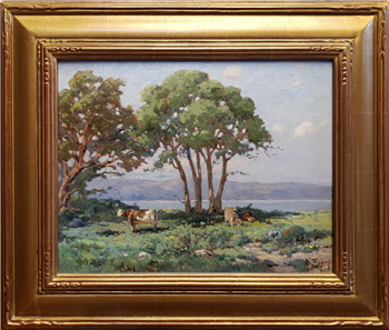 Cows in Summer Landscape - Image 1 of 4