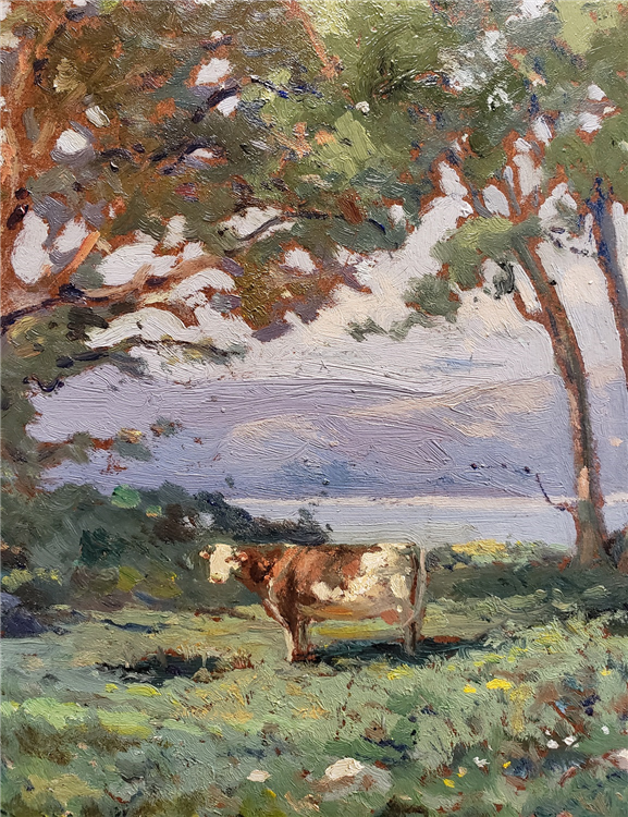 Cows in Summer Landscape - Image 3 of 4