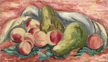 Still Life with Peaches and Pears
