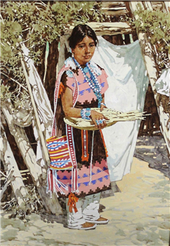 First Day of Entah (Navajo) - Image 1 of 4