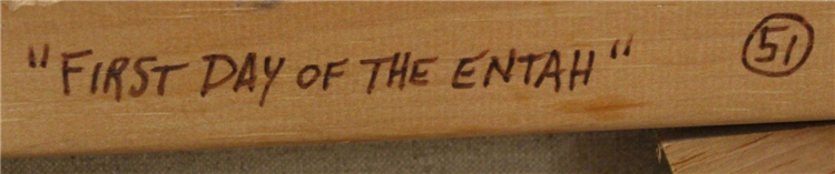 First Day of Entah (Navajo) - Image 3 of 4