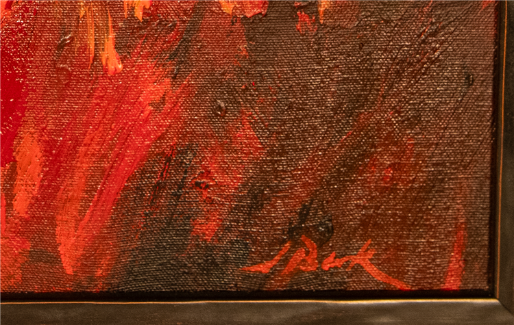 Red landscape - Image 2 of 3