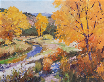 Cottonwoods in the Fall