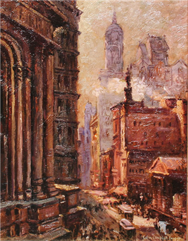 Broadway from the Post Office - Image 1 of 2