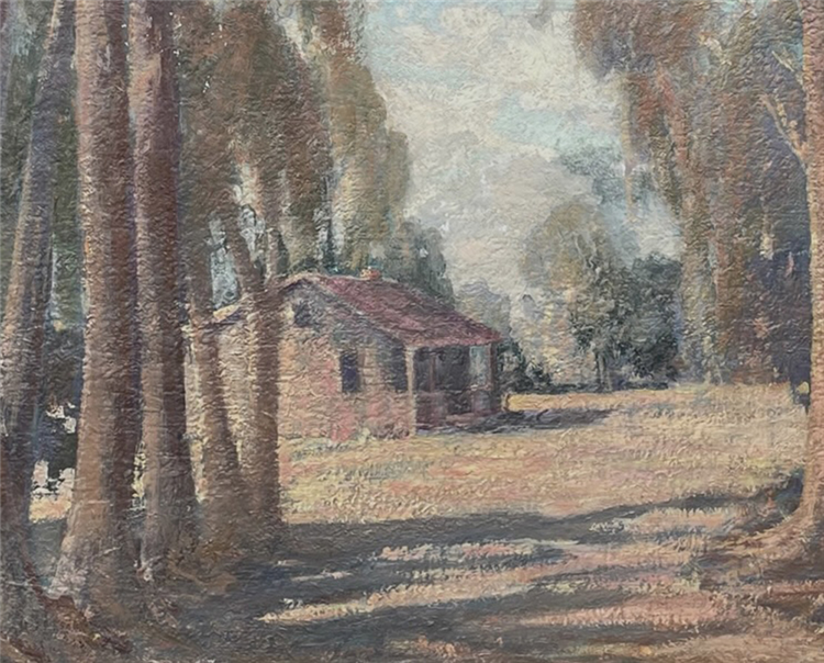 Cabin amongst the Eucalyptus Trees, Old Laguna Beach, California 1930s - Image 4 of 4