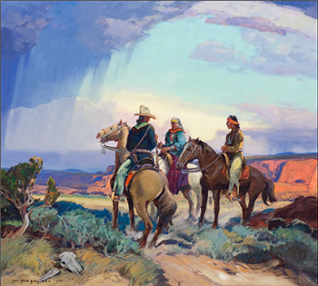The Navajo Horsemen