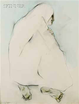   (SELF PORTRAIT)  "FOR ERIC" - Image 1 of 2