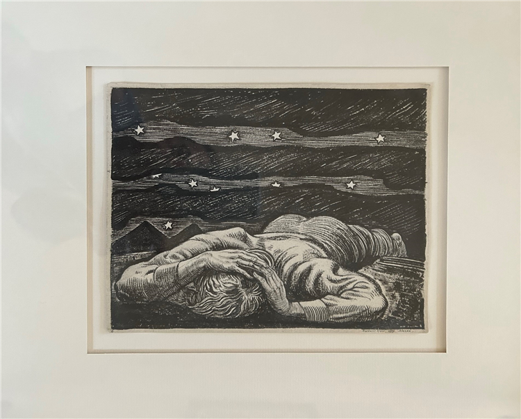 Rockwell Kent
Prison Bars, Ink on paper, 1919