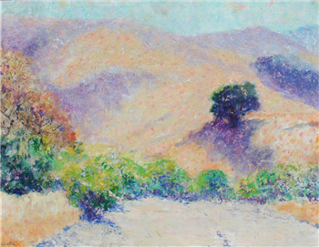 Golden Hills and Isolated Oak - Image 1 of 2