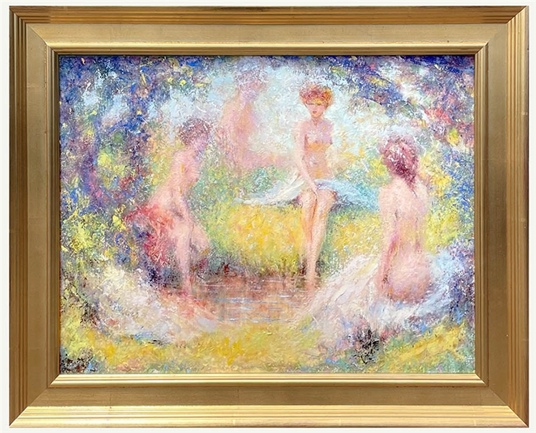 Four Nudes in a Forest - Image 2 of 2