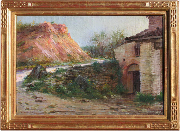 Landscape with Stone Building - Image 2 of 2