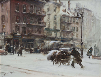 Late Afternoon Snow