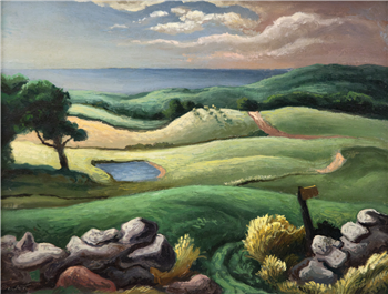 Keith Farm (double-sided work) - Image 1 of 3
