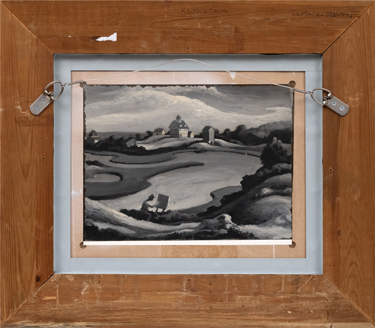 Keith Farm (double-sided work) - Image 3 of 3