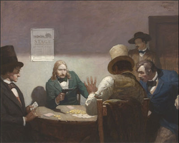 Wild Bill Hickok at Cards