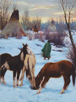 Cheyenne Winter Camp