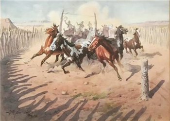 Running in the Bronc String