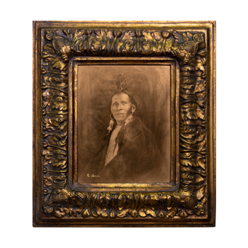 "Geronimo Gomez" Gold Tone by Carl Moon - Image 1 of 4