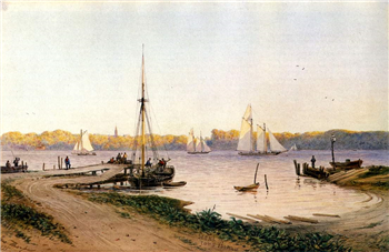 Scene in Long Island, 1875