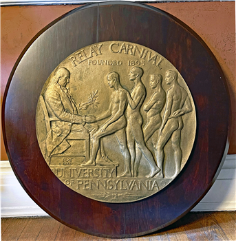 Monumental Penn Relay Relief Sculpture - Image 1 of 4