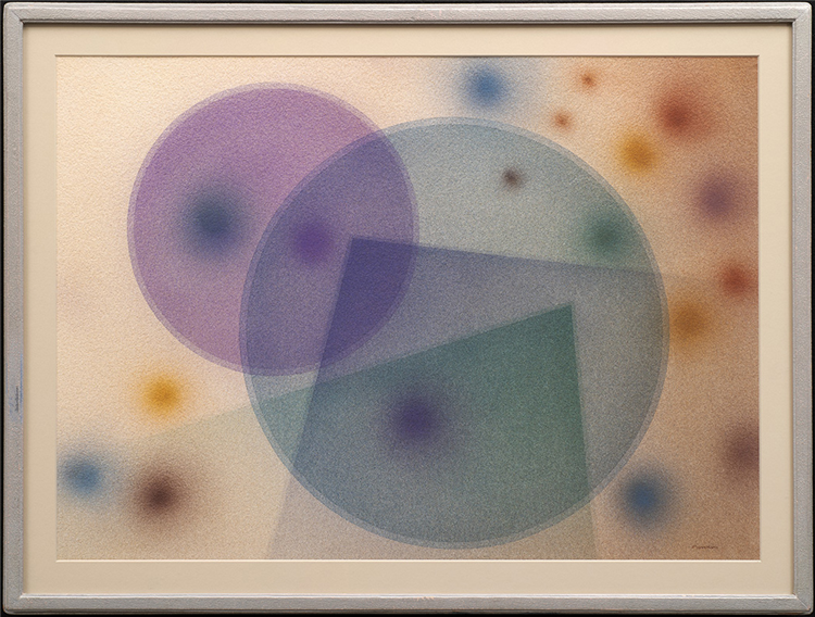 Improvisation - Watercolor No. 7 - Image 2 of 2