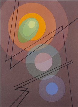 Watercolor No. 12, 1943 - Image 1 of 3