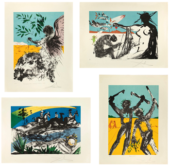 Peace in Vietnam (complete portfolio, four works) - Image 1 of 4