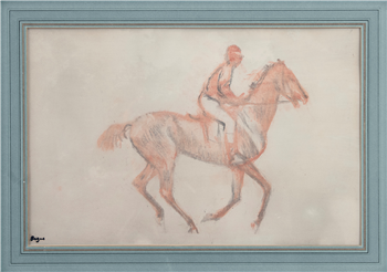 Jockey au petit galop