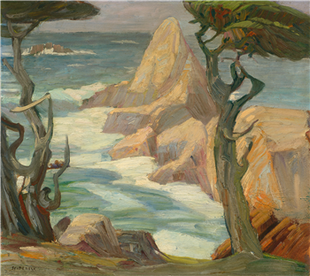 "Pinnacle Rock"  Point Lobos
