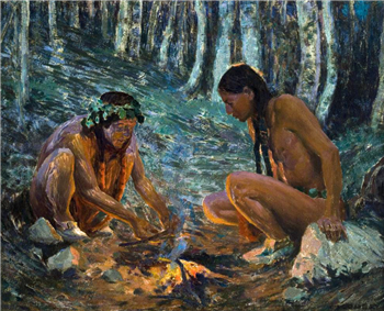 Moonlight Campfire