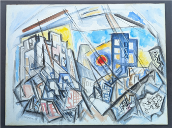 New York City Movement 1932 - Image 1 of 3