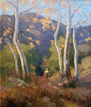 "Sycamores In Winter"