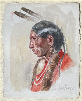 “Walking Horse – Kiowa” - Image 1 of 2
