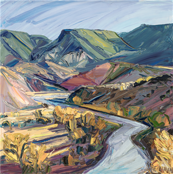 Riverbend, Autumn Afternoon - Image 1 of 2