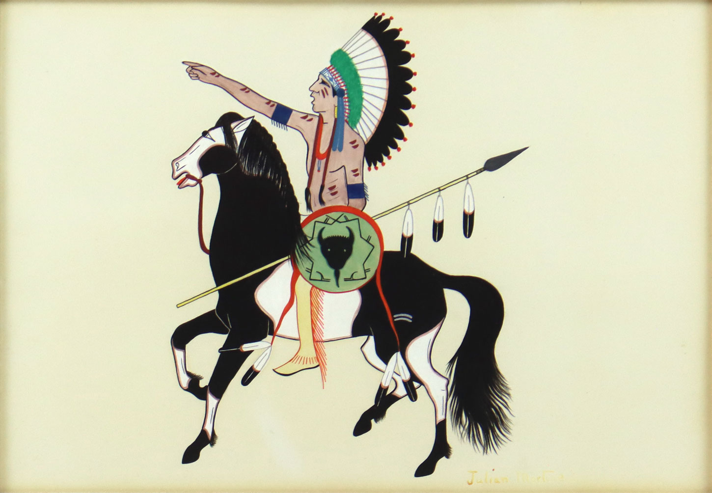 Brave on Horseback