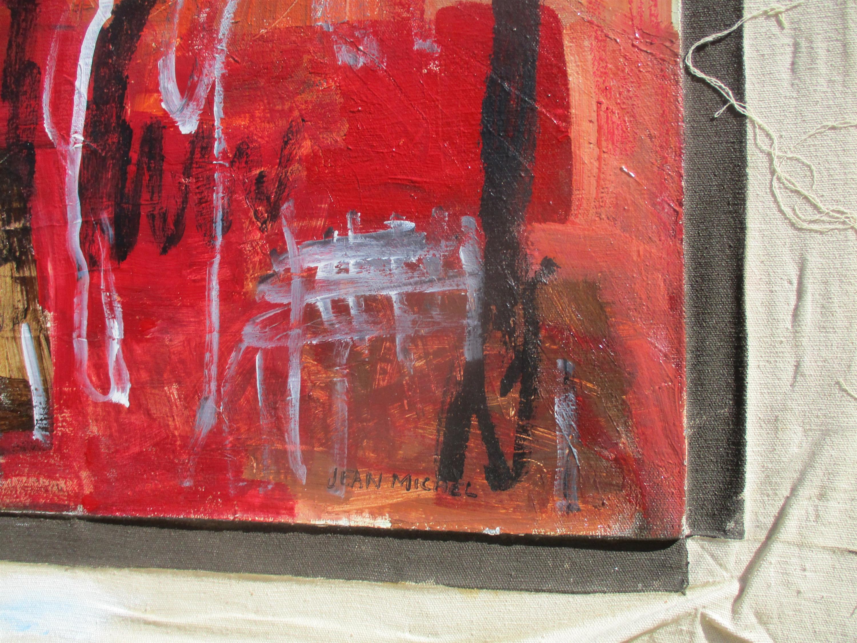 Black Head on Red - Image 2 of 2