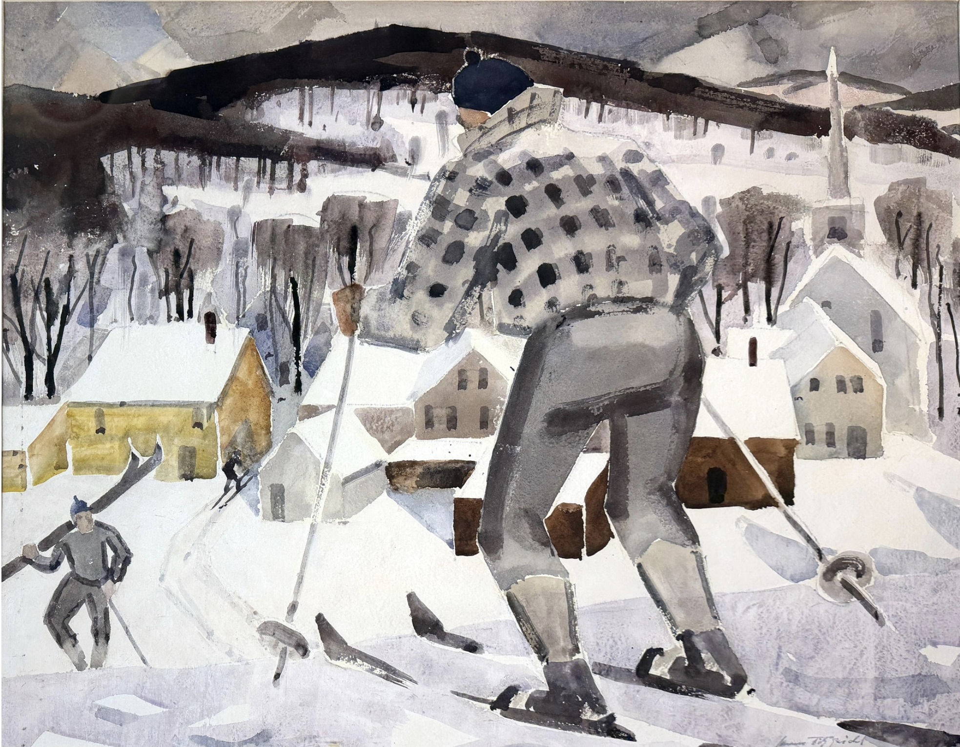 Skier, Vermont - Image 1 of 3