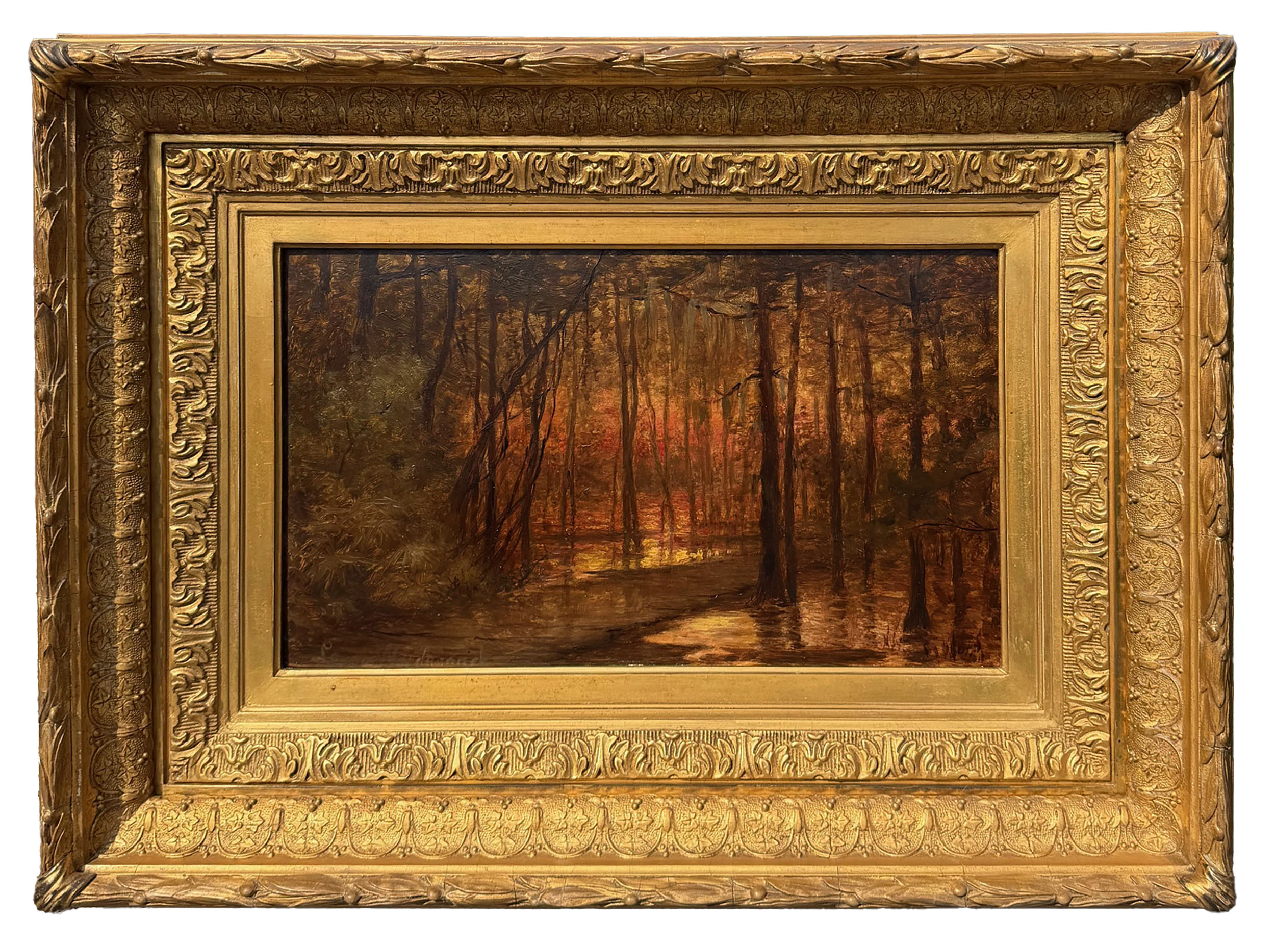 Sunset over a Florida Marsh - Image 1 of 2