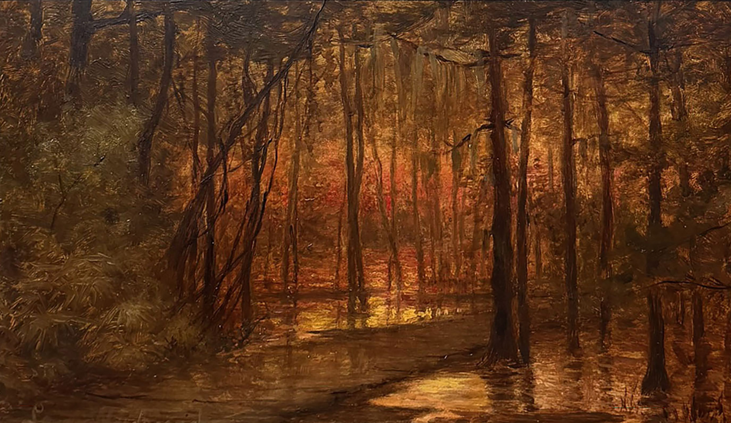 Sunset over a Florida Marsh - Image 2 of 2