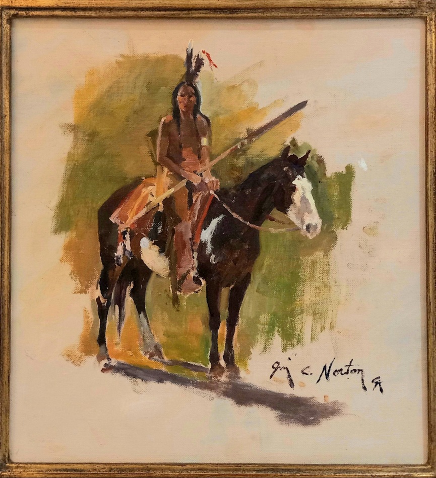 Warrior On Horseback  - Image 1 of 2