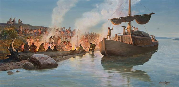 Welcoming the Trade Boat