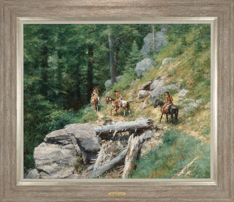 Trail in the Bitterroots - Image 2 of 2
