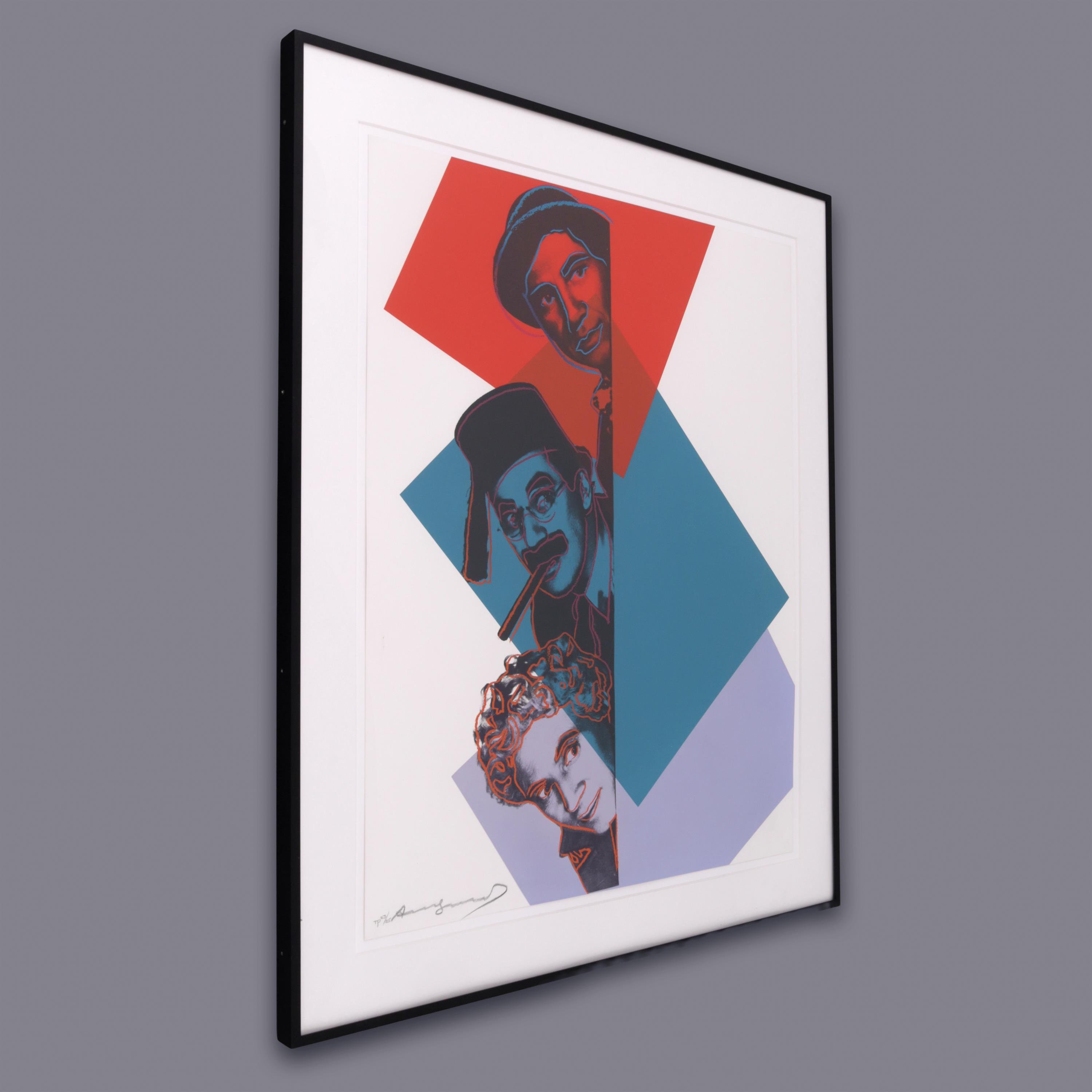 Andy Warhol THE MARX BROTHERS Screenprint - Image 2 of 4