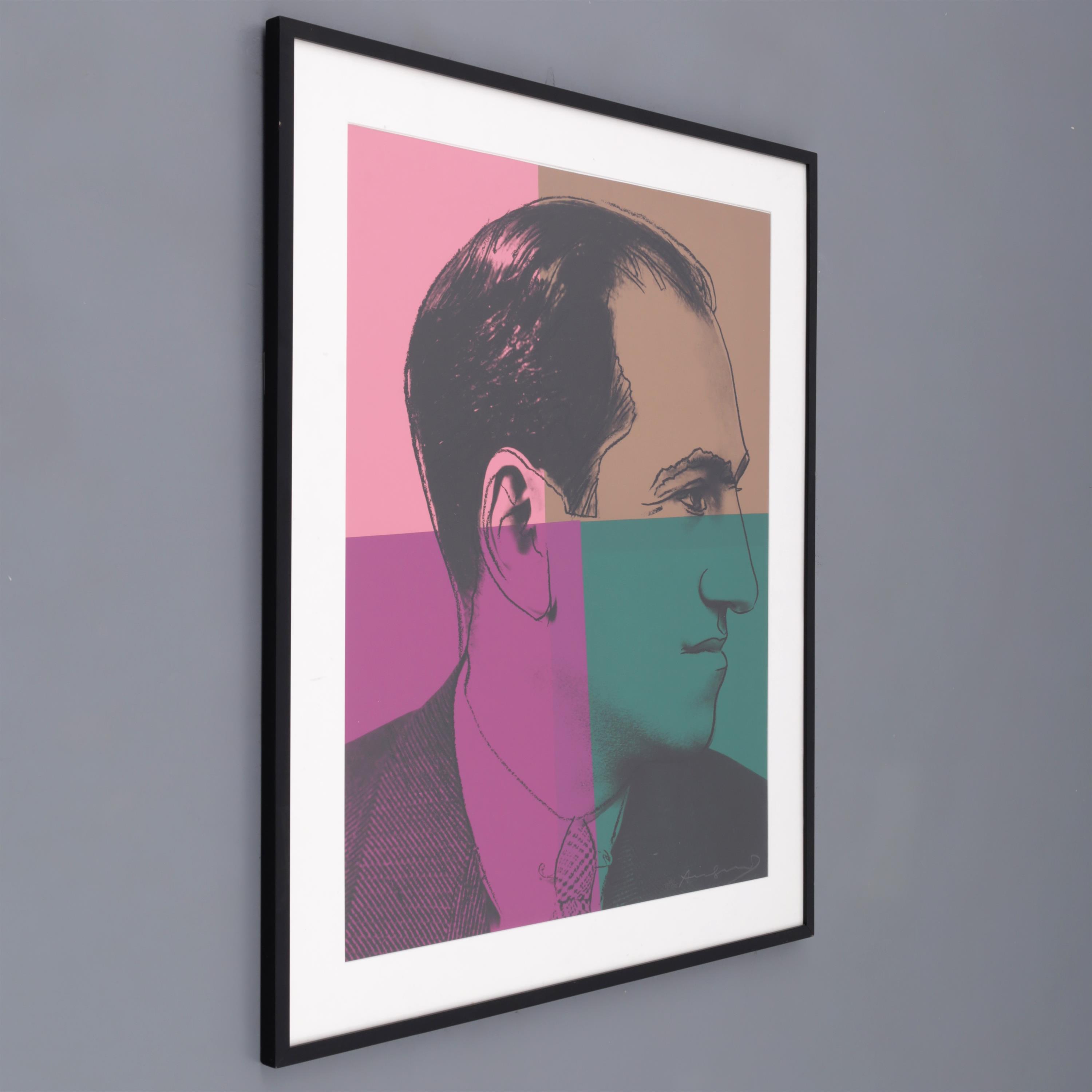 Andy Warhol GEORGE GERSHWIN Screenprint - Image 2 of 4